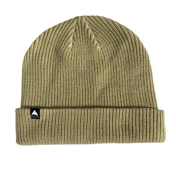 Burton Recycled DND Beanie Tan Snowboarding Snow Winter Outdoor Fall Sport - Picture 1 of 6
